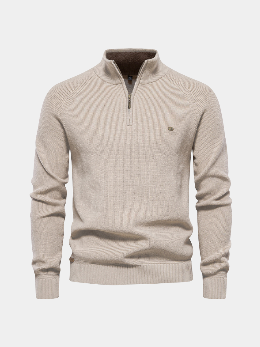 Pullover Autunnale con Zip | Comfort e Eleganza