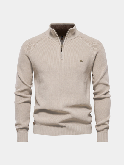 Pullover Autunnale con Zip | Comfort e Eleganza