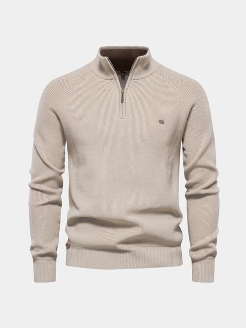 Pullover Autunnale con Zip | Comfort e Eleganza