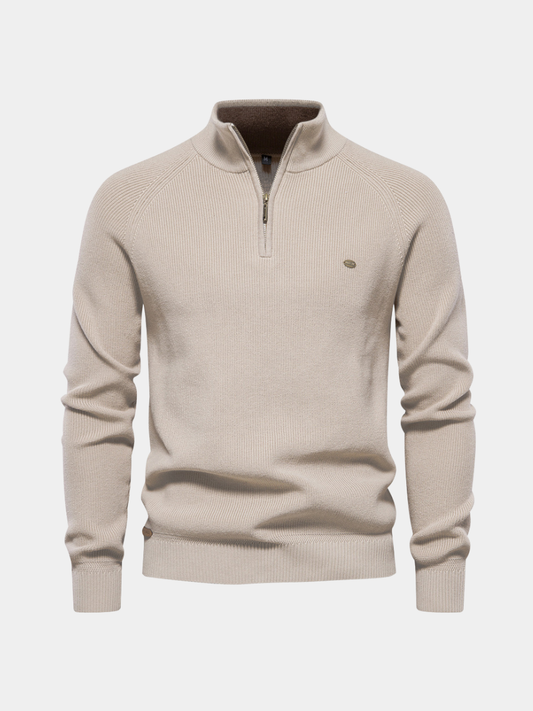 Pullover Autunnale con Zip | Comfort e Eleganza