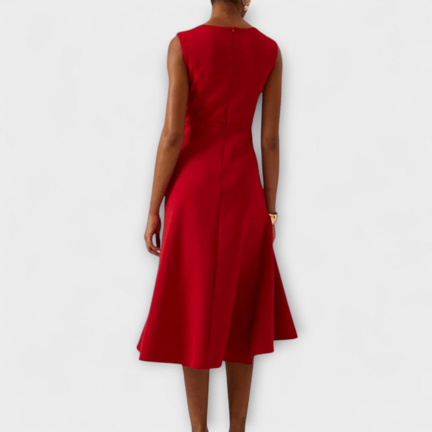 Abito Midi Sofisticato | Eleganza Discreta e Linea Femminile