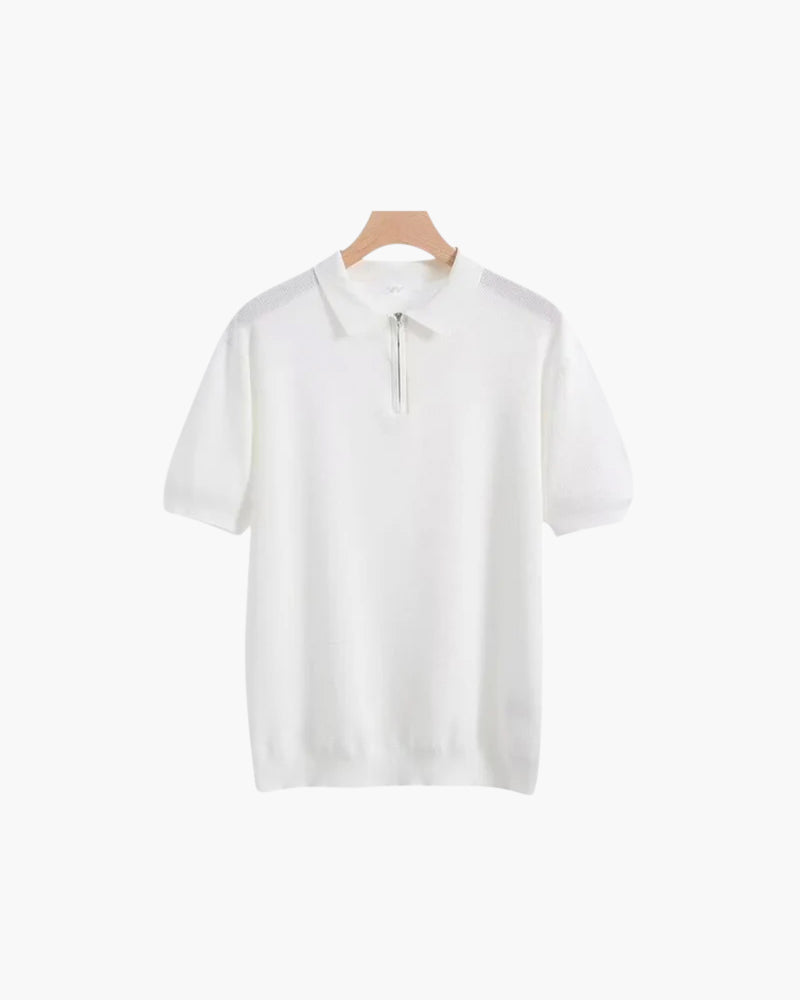 Polo Marbella con Zip | Comfort Traspirante e Stile Moderno