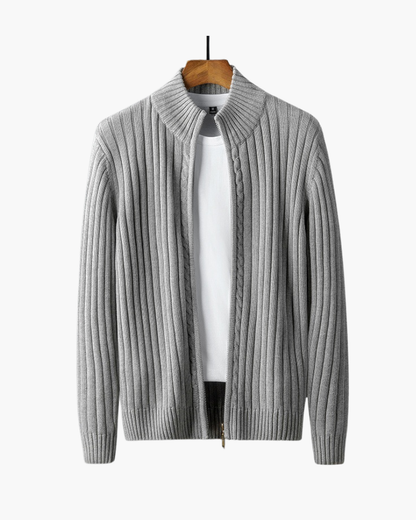 Gilet Zip Elegante Classico | Comfort Quotidiano e Stile Pulito