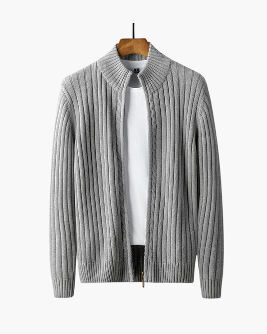 Gilet Zip Elegante Classico | Comfort Quotidiano e Stile Pulito