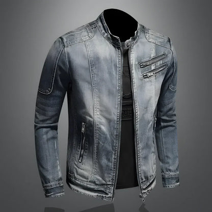 Giacca Uomo con Zip Moderna | Stile Quotidiano Elegante