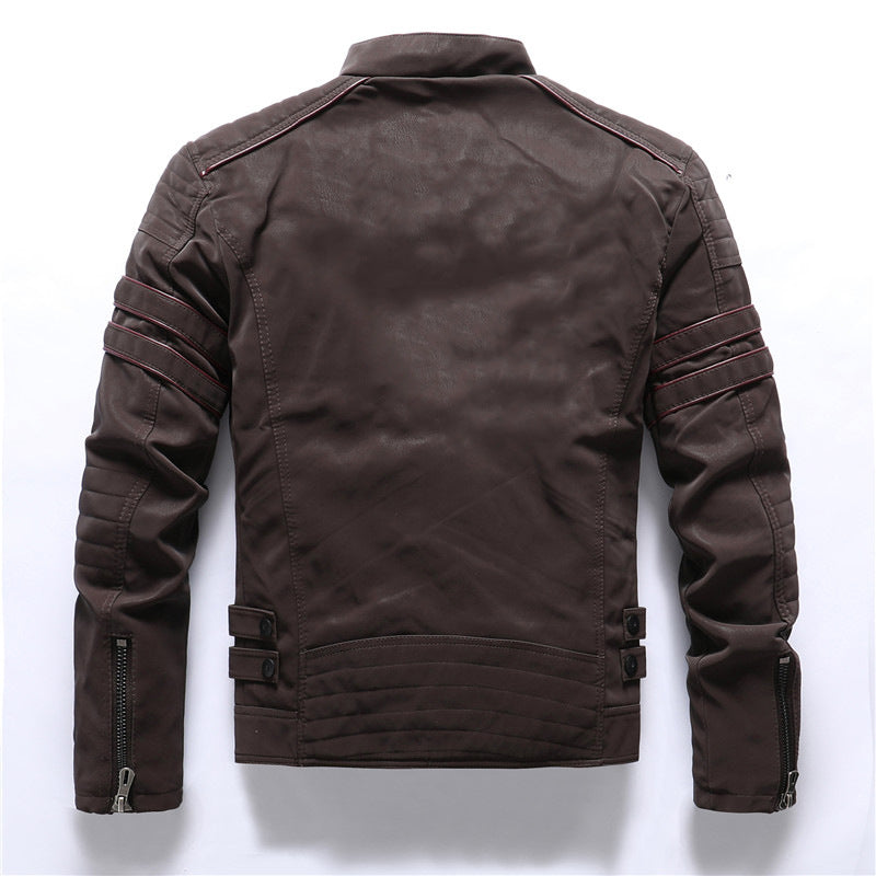Giacca Moto Cargo con Zip | Stile e Funzionalità