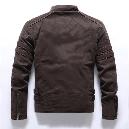 Giacca Moto Cargo con Zip | Stile e Funzionalità