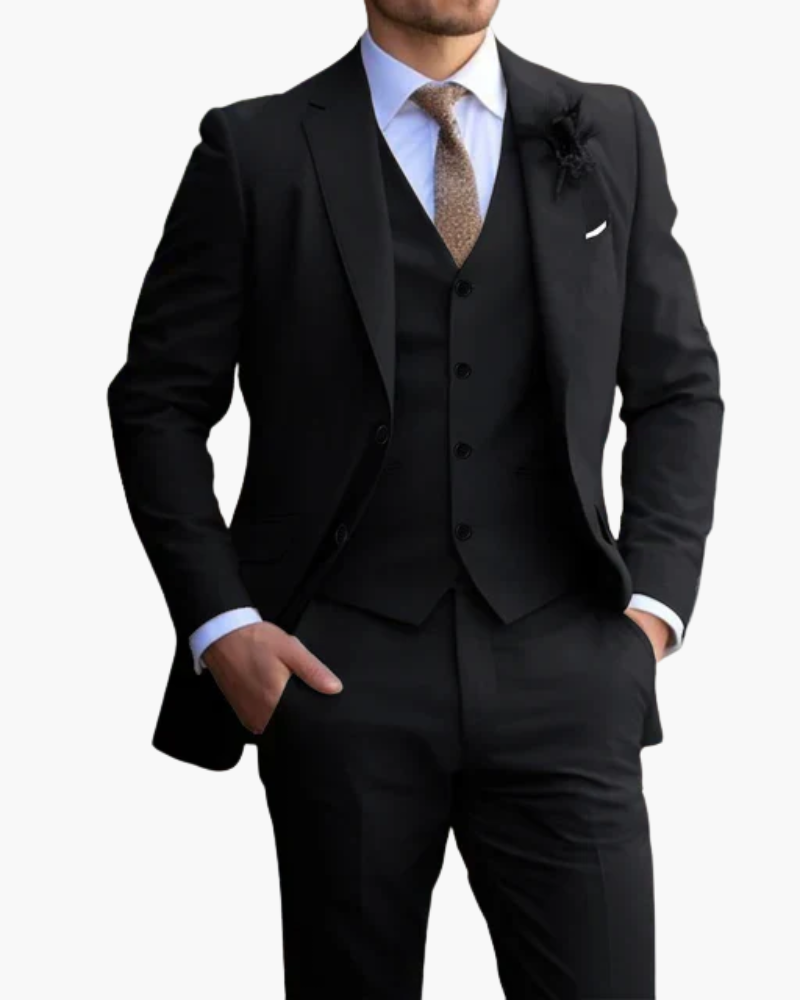 Completo Elegante Tre Pezzi Slim Fit | Abito Formale