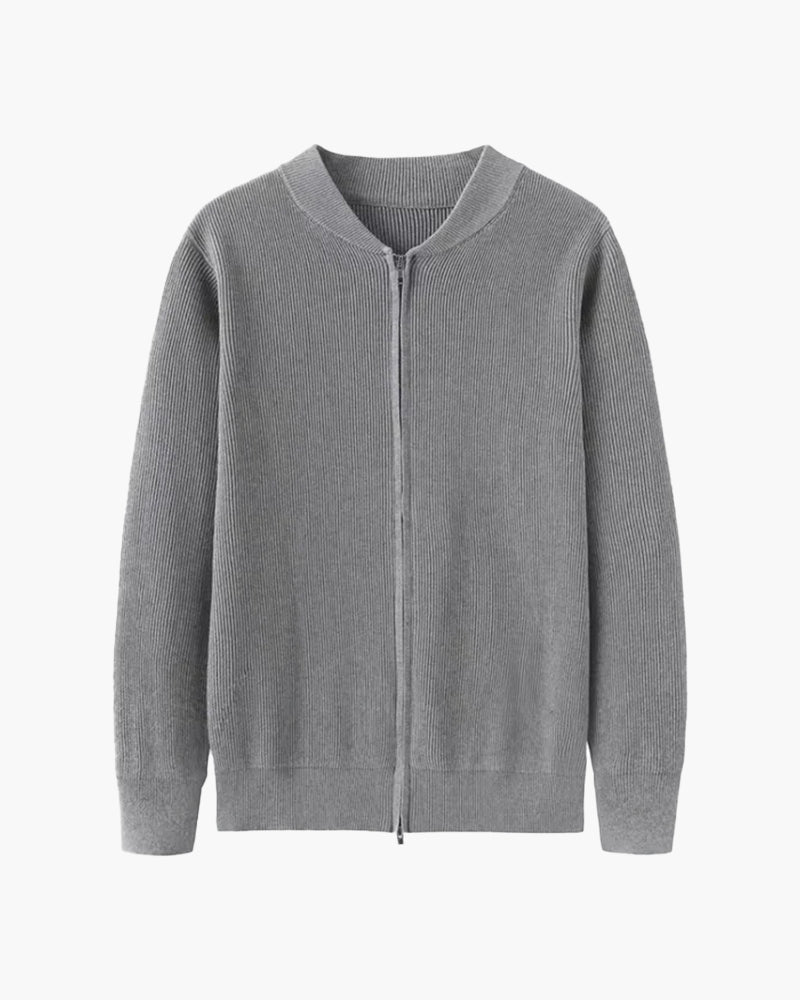 Gilet in Maglia con Zip | Eleganza Moderna e Comfort Quotidiano