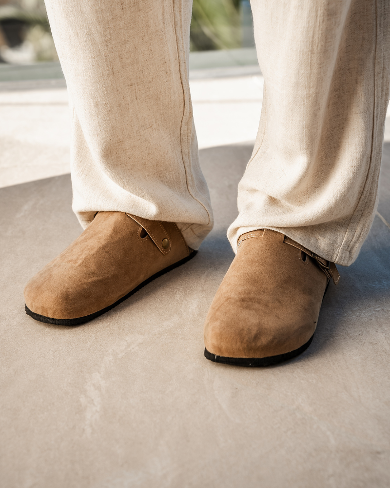 Zoccoli in Suede Velliani | Comfort Elegante Quotidiano