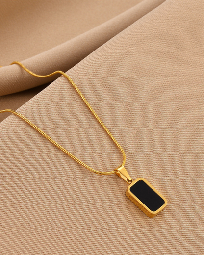 Collana Noir | Collana Minimal Elegante e Versatile
