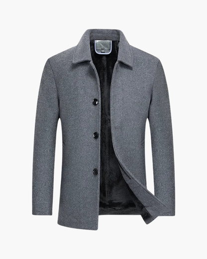 Giacca in Lana con Fodera in Pile | Eleganza Casual