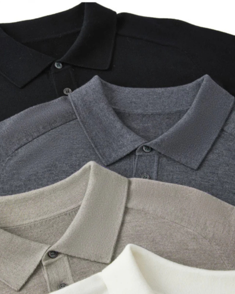 Polo in Lana Premium | Comfort Raffinato Quotidiano