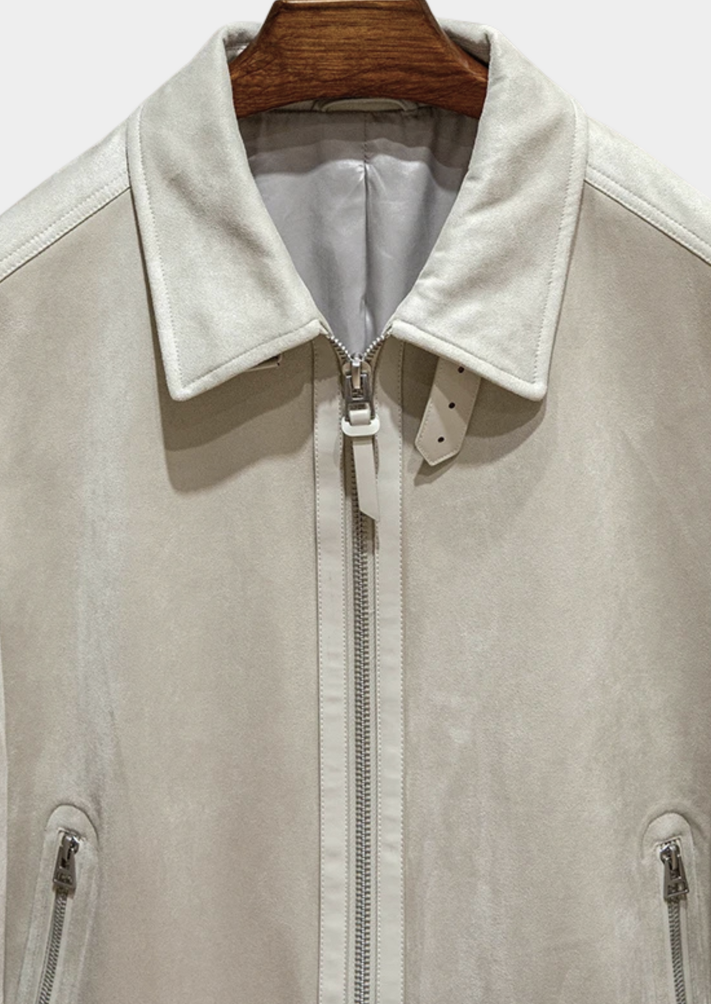Giacca Bomber in Suede Premium | Eleganza Urbana