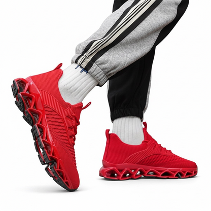Sneakers con Rialzo Interno e Suola Strutturata | Comfort