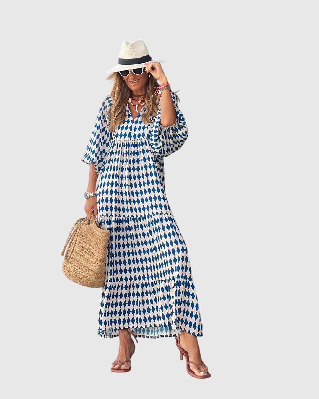 Abito Maxi Boho | Linea Libera e Stile Romantico