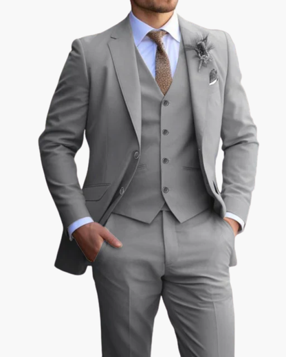 Completo Elegante Tre Pezzi Slim Fit | Abito Formale
