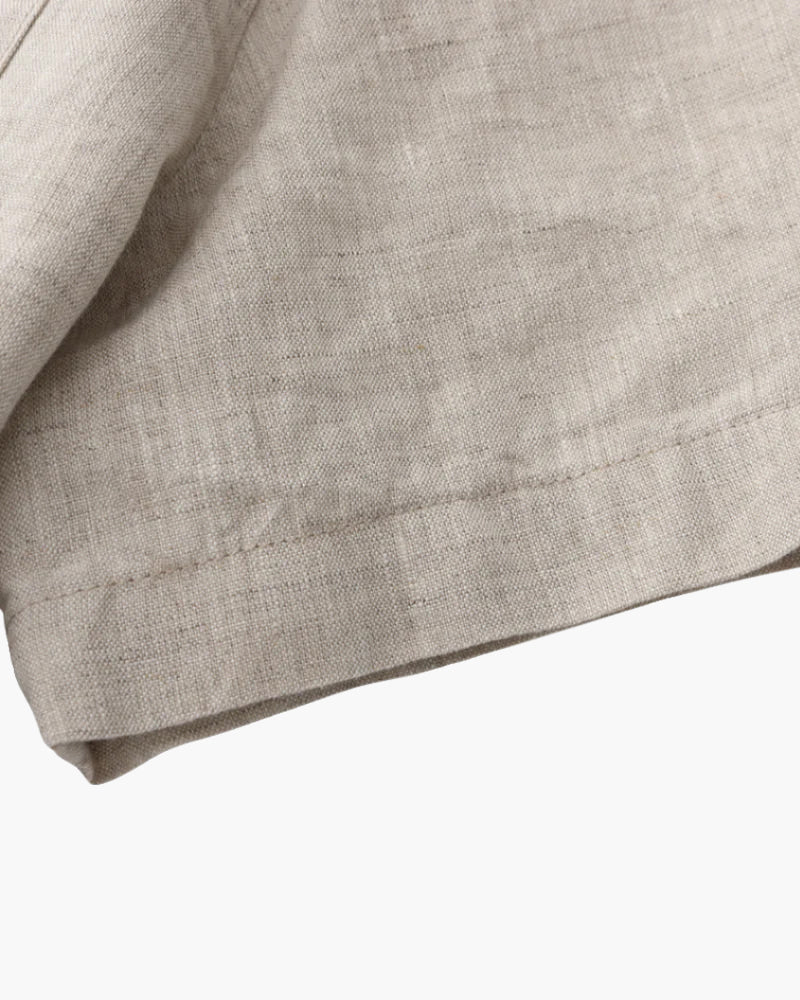 Camicia in Lino Manica Corta | Fresca e Traspirante