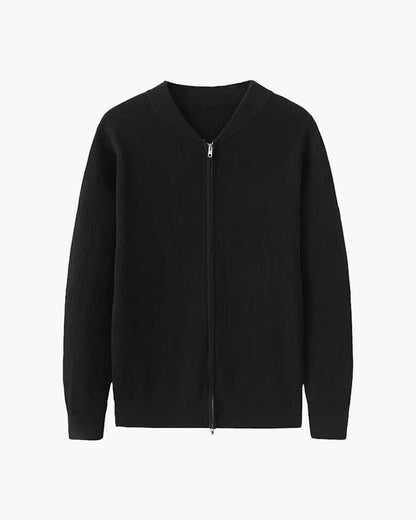 Gilet in Maglia con Zip | Eleganza Moderna e Comfort Quotidiano