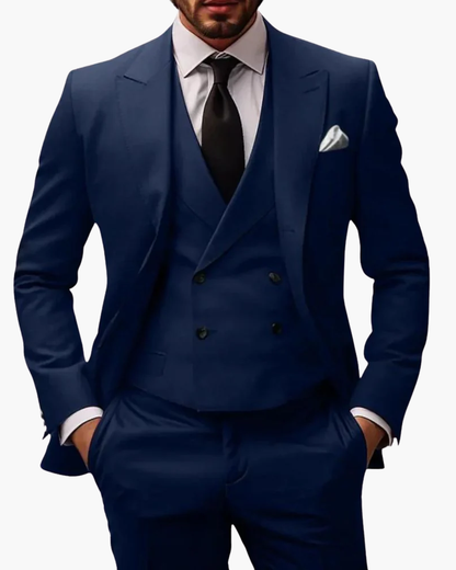 Completo Uomo Tre Pezzi Elegante | Abito Slim Fit