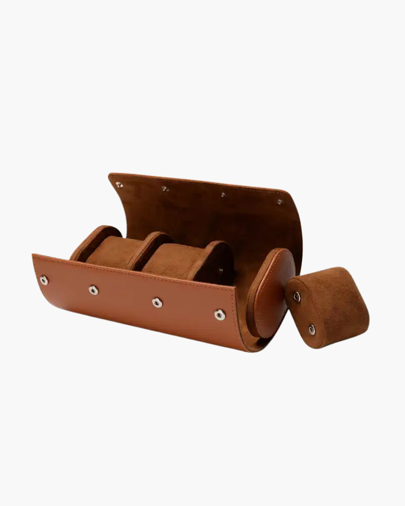 Porta Orologi in Vera Pelle | Custodia Elegante e Protettiva