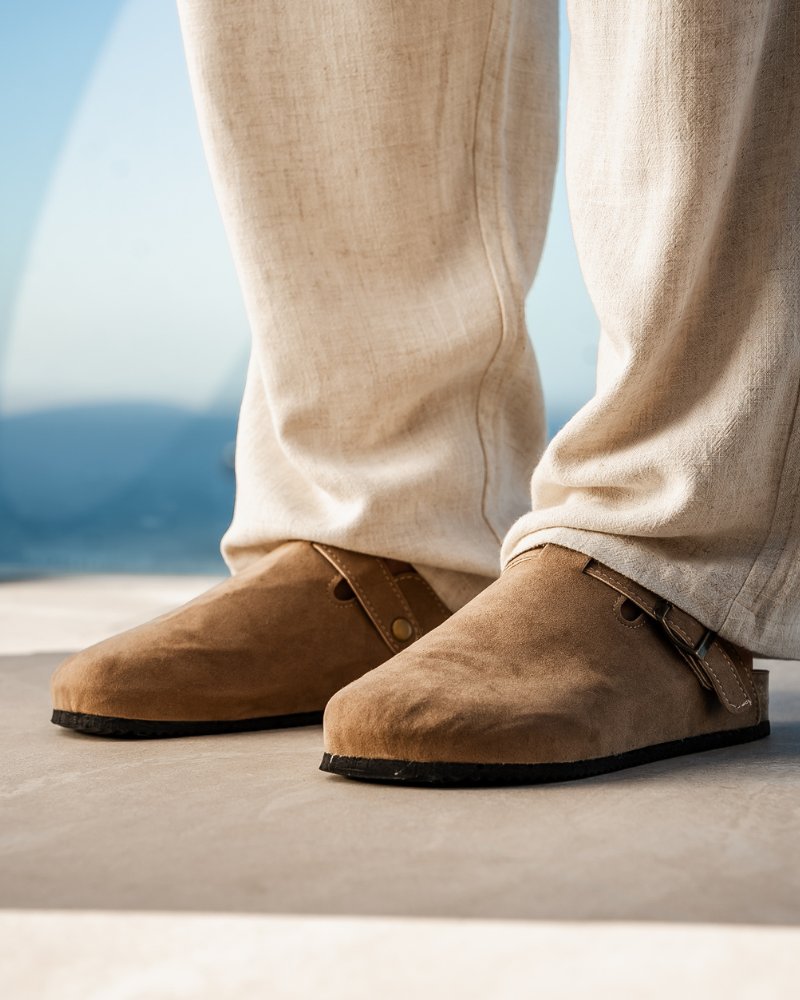 Zoccoli in Suede Velliani | Comfort Elegante Quotidiano