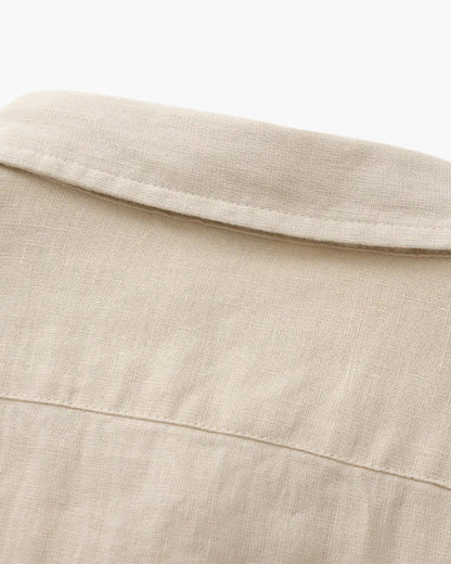 Camicia in Lino 100% | Comfort Traspirante e Vestibilità Rilassata