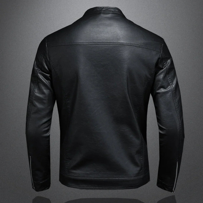 Giacca Biker con Zip e Vestibilità Slim | Ideale per Look Casual Quotidiano