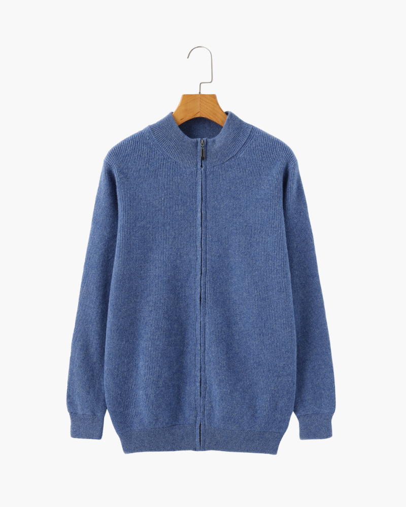 Maglione con Zip Elegante | Comfort Quotidiano e Stile Pulito