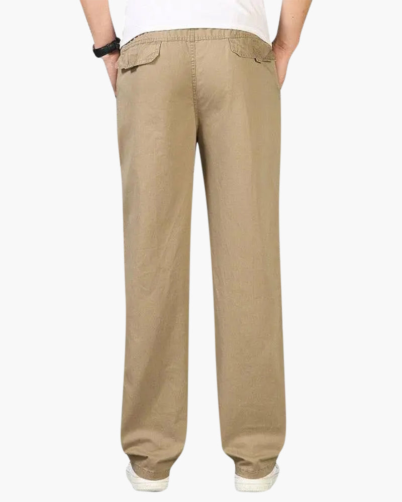 Pantalone in Cotone Uomo | Comfort Quotidiano e Stile Casual
