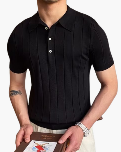 Polo in Cotone a Coste | Vestibilità Slim