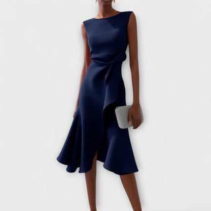 Abito Midi Sofisticato | Eleganza Discreta e Linea Femminile