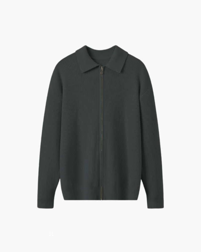 Gilet in Lana Premium con Zip | Eleganza Essenziale
