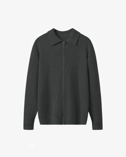 Gilet in Lana Premium con Zip | Eleganza Essenziale