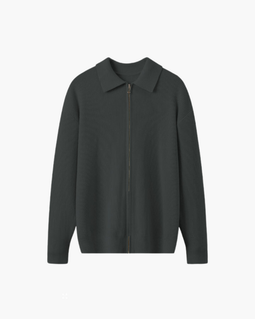 Gilet in Lana Premium con Zip | Eleganza Essenziale