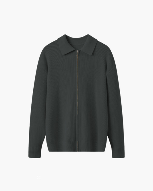 Gilet in Lana Premium con Zip | Eleganza Essenziale