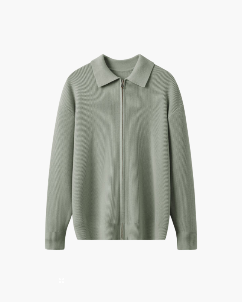 Gilet in Lana Premium con Zip | Eleganza Essenziale