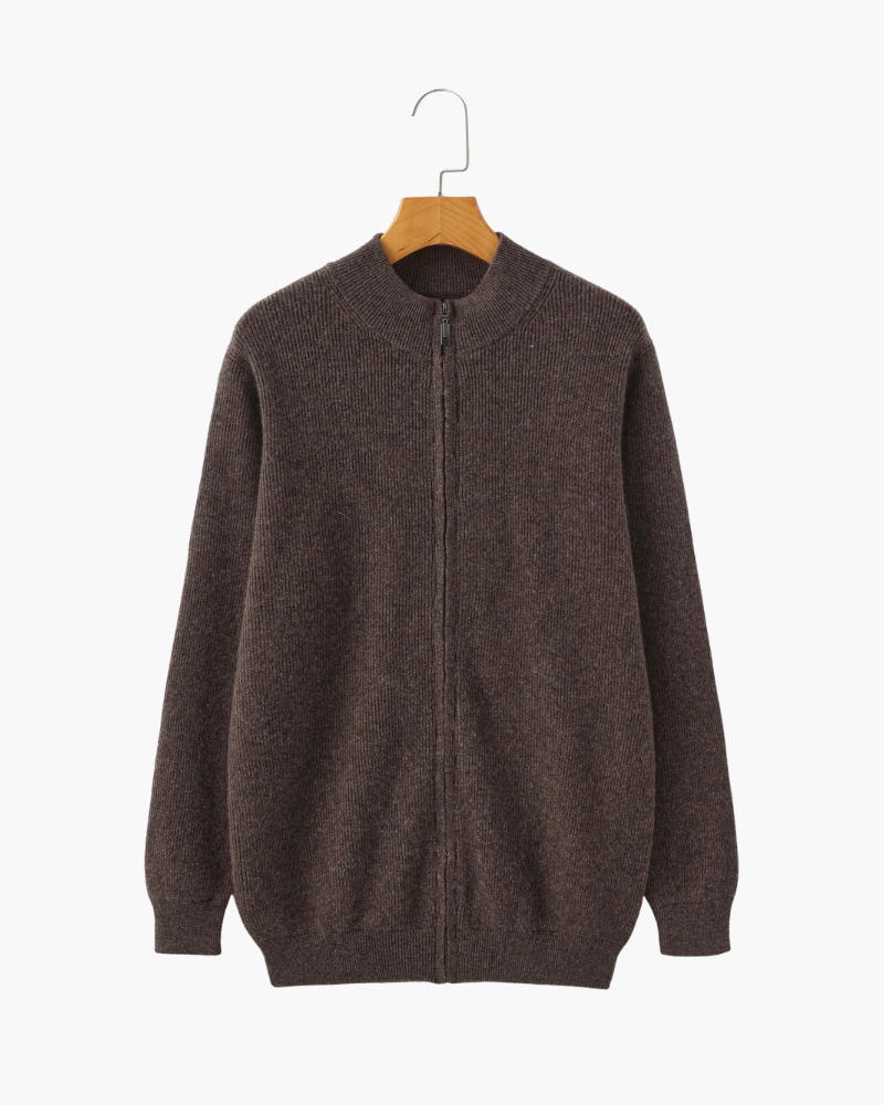 Maglione con Zip Elegante | Comfort Quotidiano e Stile Pulito