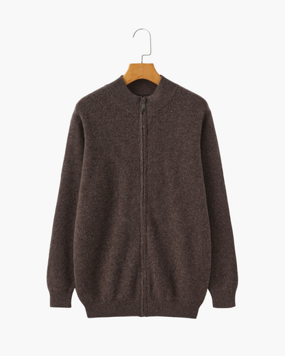 Maglione con Zip Elegante | Comfort Quotidiano e Stile Pulito