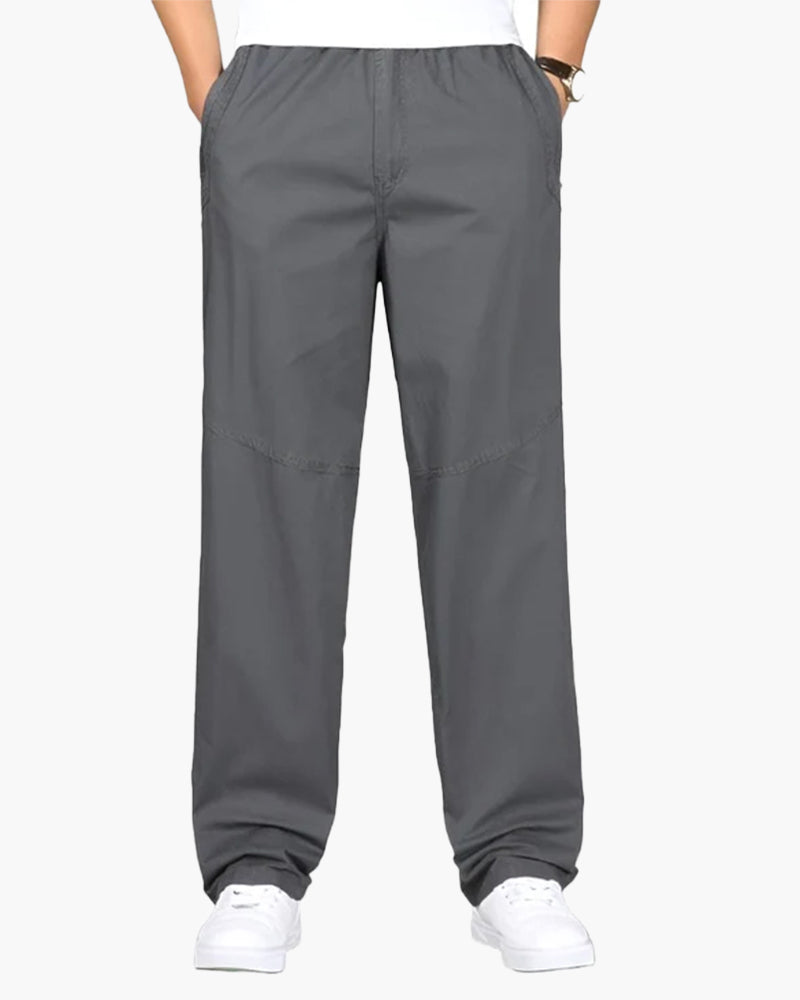 Pantalone in Cotone Uomo | Comfort Quotidiano e Stile Casual