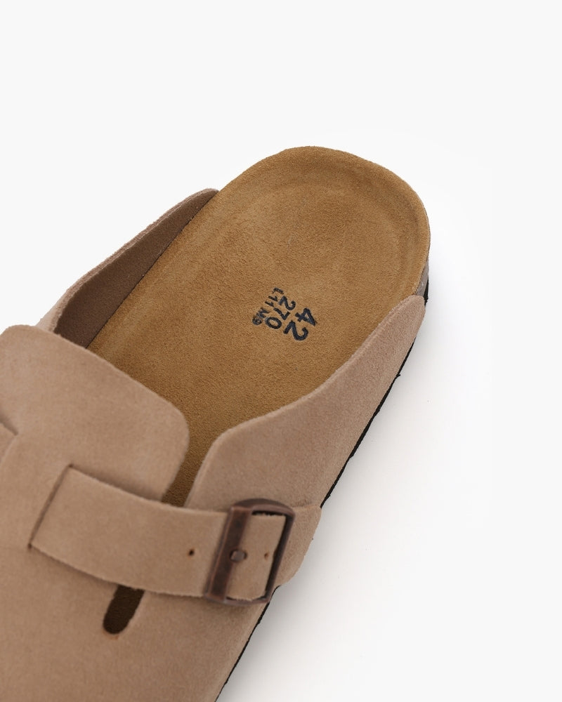 Zoccoli in Suede Velliani | Comfort Elegante Quotidiano