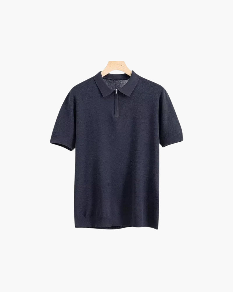 Polo Marbella con Zip | Comfort Traspirante e Stile Moderno