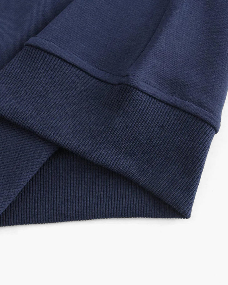 Felpa con Zip in Cotone | Comfort Quotidiano e Vestibilità Regolare