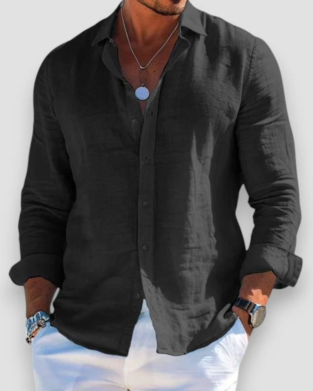 RG™ Camicia in Lino | Versatile e Leggero