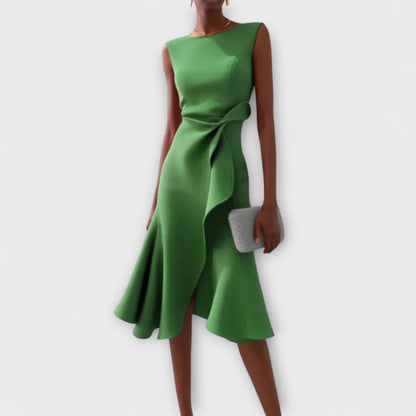 Abito Midi Sofisticato | Eleganza Discreta e Linea Femminile