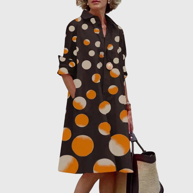 Abito Elegante con Tasche | Pratico e Raffinato