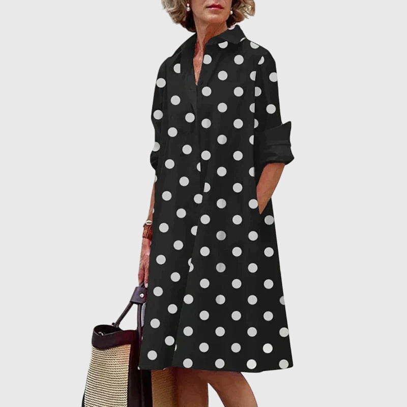 Abito Elegante con Tasche | Pratico e Raffinato
