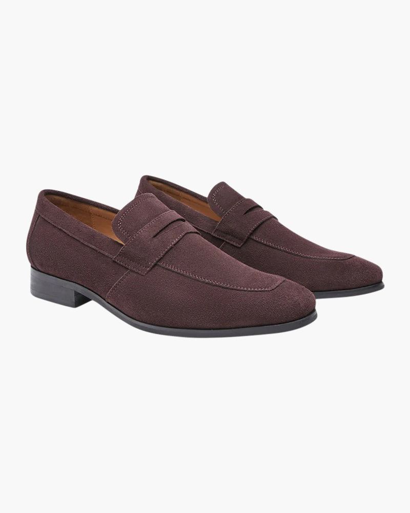 Penny Loafers in Suede | Eleganza Classica e Comfort Quotidiano