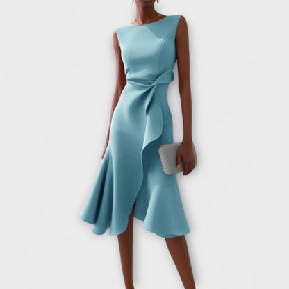 Abito Midi Sofisticato | Eleganza Discreta e Linea Femminile