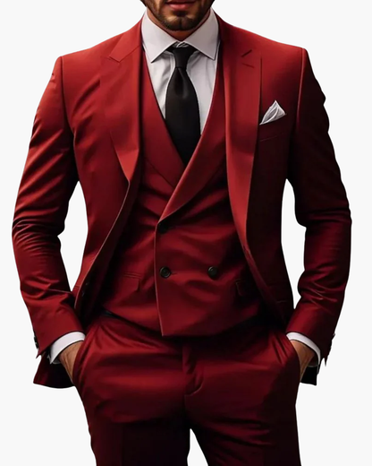 Completo Uomo Tre Pezzi Elegante | Abito Slim Fit
